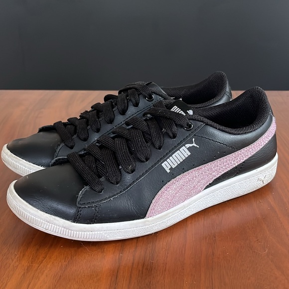 Puma Vikky Glitz Fs Ac Kids Sneaker, size 4.5 - Picture 2 of 6